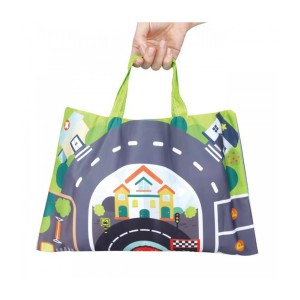 ست اسباب بازی ماشین پولیشی به همراه مت 7 تکه هانگر HUANGER کد ( He 0252 )