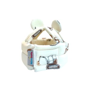 کلاه ضربه گیر سر کودک طرح گوش دار تراکتور