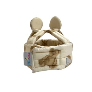 کلاه ضربه گیر سر کودک طرح گوش دار تدی