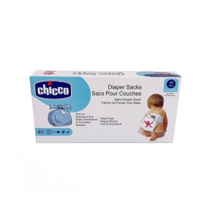 کیسه زباله مخصوص پوشک نوزاد چیکو Chicco (بسته 40 عددی)