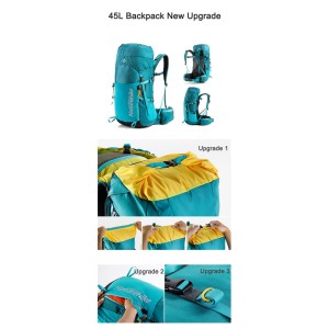 کوله کوهنوردی 45+5 لیتر نیچرهایک مدل NH18Y045-Q