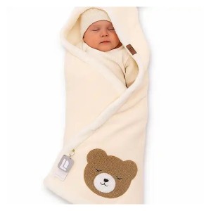 پتو کلاهدار موسلین نوزادبی بی لایک Baby Like طرح خرس