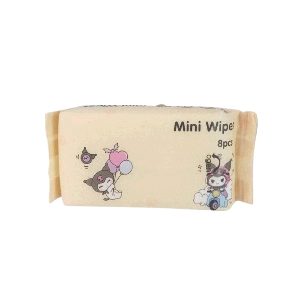 دستمال مرطوب کودک مدل Mini Wipes مجموعه 8 عددی