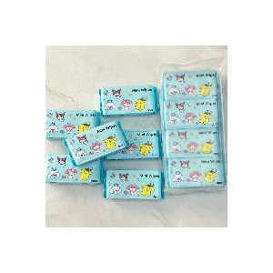 دستمال مرطوب کودک مدل Mini Wipes مجموعه 8 عددی