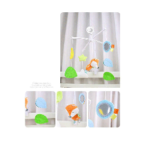 آویز تخت موزیکال طرح روباه کونیگ کیدز Konig kids