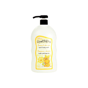 شامپو سر و بدن كودک موز و آلوئه ورا naturaphy حجم 1000 ميلی لیتر