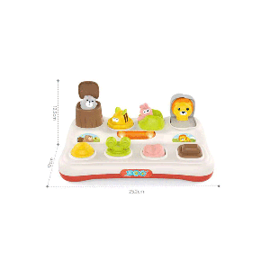 اسباب بازی دالی حیوانات هانگر HUANGER  کد (He 8087)