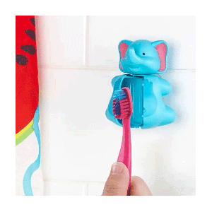 مسواک ظرف نگهداری ست بچه گانه شکل‎دار حیوانات برند Flipper