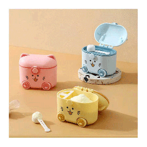 ظرف ذخیره شیر خشک 480 میل مدل گربه