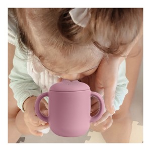 لیوان آموزشی تمام سیلیکونی هاگی باگی HUGGY BUGGY (در رنگ های مختلف)