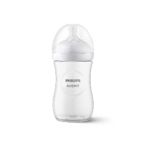 شیرخوری طلقی 260ml فیلیپس اونت چینی Natural Response (سرشیشه 3 قطره )