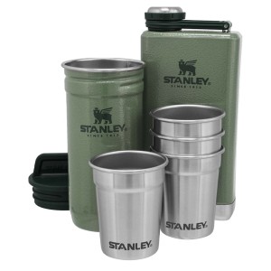 ست شات و قمقمه کتابی استنلی مدل Pre-Party Shot Glass + Flask