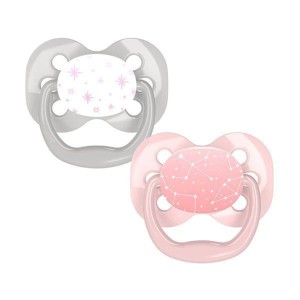 پستانک 2 عددی سر بادامی (0m – 6m) دکتر براونز اورجینال