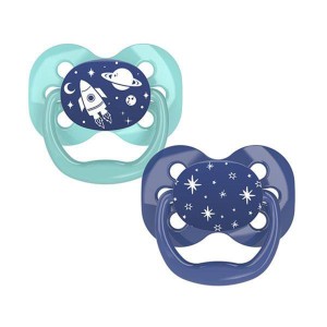 پستانک 2 عددی سر بادامی دکتر براونز (0m – 6m) اورجینال