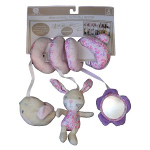 آویز کریر  و لبه تخت کودک بیبی فور لایف مدل خرگوش