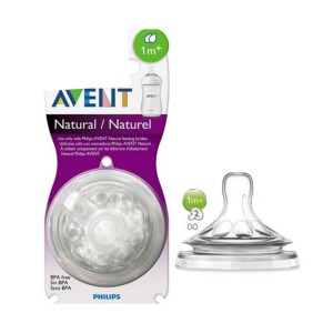 سر شیشه شیر اونت مدل نچرال 2 قطره بسته 2 عددی