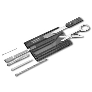 کیت ابزار 10 کاره ویکتورینوکس مدل Swiss Card Classic / Black