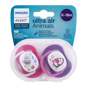 پستانک دو عددی ultra air Animals (6-18 ماه) فیلیپس اونت