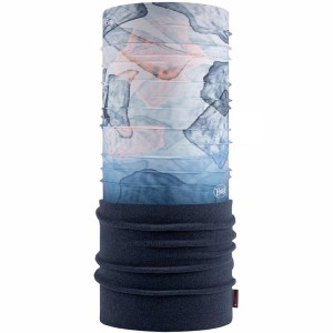 دستمال سر و گردن پولار باف مدل Geicy Steel Blue