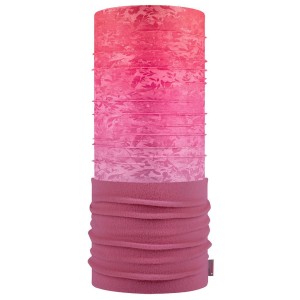 دستمال سر و گردن پولار باف مدل Yadora Tulip Pink