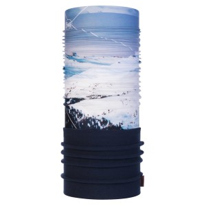 دستمال سر و گردن پولار باف مدل Mont Blanc Blue