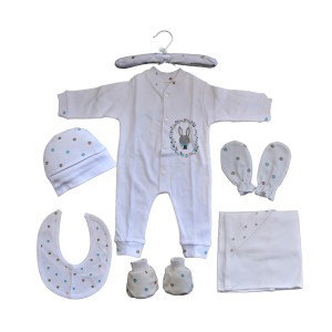 ست لباس بیمارستانی نوزاد 7 تکه طرح خرگوش مادرکر Mothercare