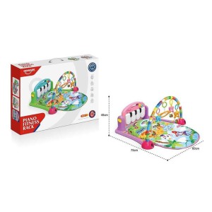 تشک بازی پیانو دار پیانو فیتنس رک Piano Fitness Rack هانگر Huanger طرح حیوانات