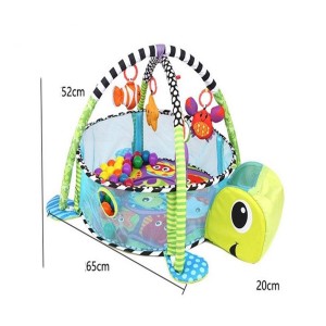 تشک بازی و استخر توپ طرح لاکپشت