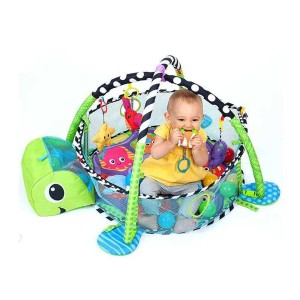 تشک بازی و استخر توپ طرح لاکپشت