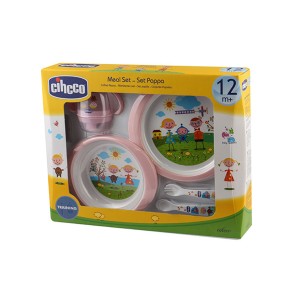 ست 5 تکه ظرف غذا سیکو Cihcco  صورتی