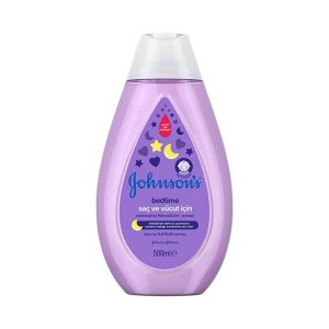 شامپو سر و بدن بچه مخصوص شب جانسون Johnson’s حجم 500 میل