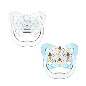 پستانک 2عددی ارتودنسی سرکج دکتر براونز (0 تا 6 ماه) اورجینال