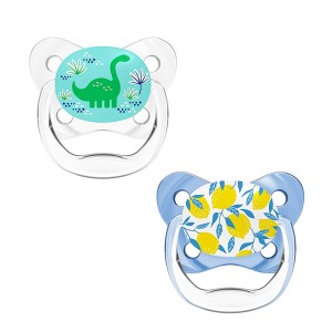 پستانک 2 عددی ارتودنسی سر کج دکتر براونز (6 تا 18 ماه) اورجینال