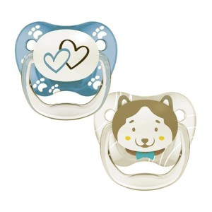 پستانک 2 عددی ارتودنسی سر کج دکتر براونز (18-6 ماه) اورجینال