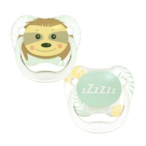 پستانک 2 عددی ارتودنسی سر کج دکتر براونز (6m – 18m) اورجینال