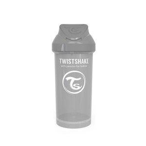 لیوان نی دار 360 میل تویست شیک طوسی (پاستلی)