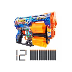 تفنگ اسباب بازی ایکس شات سری Skins مدل Dread Sonic