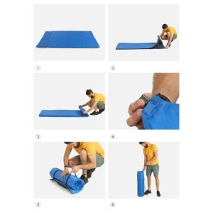 زیرانداز خود بادشو نیچرهایک مدل Couple Inflatable Mat With Pillow