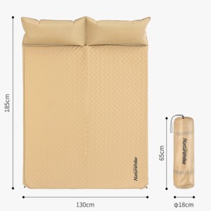 زیرانداز خود بادشو نیچرهایک مدل Couple Inflatable Mat With Pillow