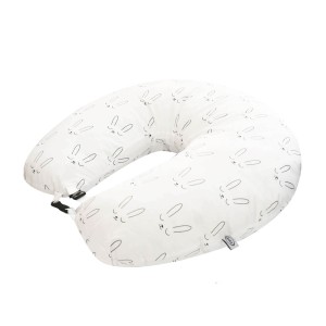 بالش شیردهی به همراه بالش سر ایسیز isiz طرح خرگوش سفید