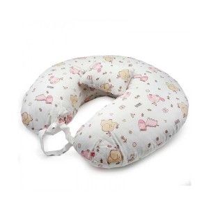 بالش شیردهی به همراه بالش سر ایسیز isiz طرح لاک پشت صورتی