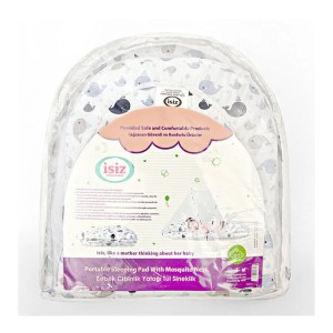 پشه بند و تشک مسافرتی isiz (در طرح پلک )