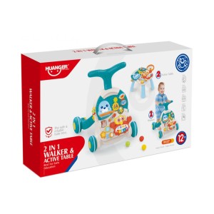 واكر 2 كاره دسته دار آبی هانگر huanger