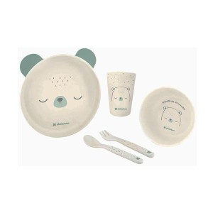 سرویس غذاخوری 5تکه ملامین سبزآبی کیکابو Kikkaboo