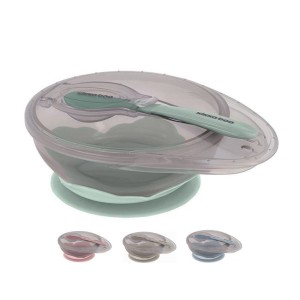 ظرف غذاخوری درب دار با قاشق کیکابو