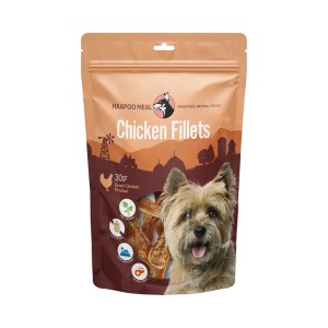 تشویقی سگ هاپومیل مدل فیله مرغ Chicken Fillet