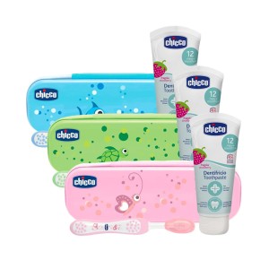 ست مسواک و خمیردندان چیکو Chicco (اورجینال)