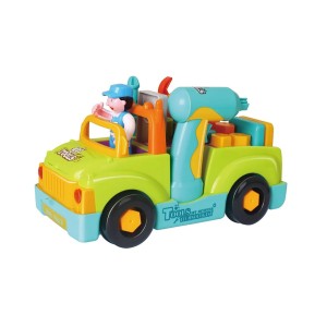 اسباب بازی ماشین ابزار موزیکال و چراغدار هولی تویز مدل Little Mechanic Tool Truck