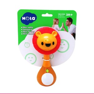 Mini Lion Rattle and Teether