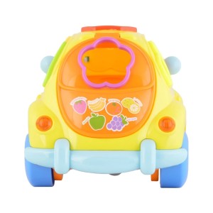 اسباب بازی نوزادی موزیکال ماشین میوه ای هولی تویز مدل 516 Hola Toys Super Fun Fruit Car _اسباب بازی نوزادی